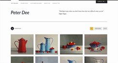 Desktop Screenshot of peterdee.ie